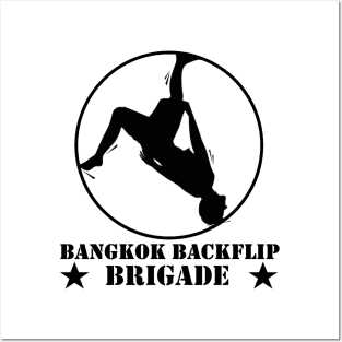 Bangkok Backflip Brigade Posters and Art